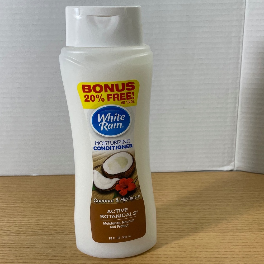 White Rain Coconut & Hibiscus Moisturizing Conditioner 18 Oz Discontinued Scent